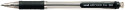 Uni-Ball SN-101 Laknock Retractable Ballpoint Pen - Black