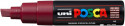 Uni-Ball PC-8K Posca Broad Chisel Tip Marker Pen - Red Wine