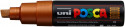 Uni-Ball PC-8K Posca Broad Chisel Tip Marker Pen - Bronze