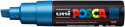 Uni-Ball PC-8K Posca Broad Chisel Tip Marker Pen - Metallic Blue