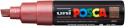 Uni-Ball PC-8K Posca Broad Chisel Tip Marker Pen - Metallic Red