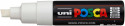 Uni-Ball PC-8K Posca Broad Chisel Tip Marker Pen - White