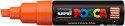 Uni-Ball PC-8K Posca Broad Chisel Tip Marker Pen - Orange