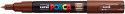 POSCA PC-1M Extra-Fine Bullet Tip Marker Pen - Brown