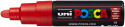 Uni-Ball PC-7M Posca Broad Bullet Tip Marker Pen - Red