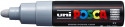 Uni-Ball PC-7M Posca Broad Bullet Tip Marker Pen - Grey