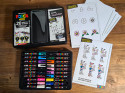 POSCA Illustration Paint Marker Set - Assorted Colours - Tin of 20 (Limited Edition) - Picture 4