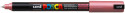 POSCA PC-1MR Ultra-Fine Bullet Tip Marker Pen - Metallic Red