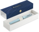 Waterman Allure Fountain Pen - Pastel Blue Chrome Trim - Picture 2