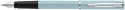 Waterman Allure Fountain & Ballpoint Pen Gift Set - Pastel Blue Chrome Trim - Picture 1
