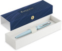 Waterman Allure Ballpoint Pen - Pastel Blue Chrome Trim - Picture 1