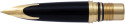 Waterman Carene Nib - Solid 18K Gold - Fine Oblique