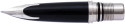Waterman Carene Nib - Solid 18K Gold Rhodium Plated - Fine Oblique