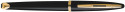 Waterman Carene Fountain Pen - Black Sea Gold Trim - Picture 1
