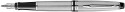 Waterman Expert Fountain & Ballpoint Pen Set - Stainless Steel Chrome Trim in Luxury Gift Box - Picture 2