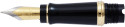 Waterman Expert Nib - Stainless Steel Gold Plated - Medium