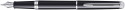 Waterman Hemisphere Fountain & Ballpoint Pen Set - Gloss Black Chrome Trim in Luxury Gift Box - Picture 2