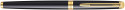 Waterman Hemisphere Rollerball Pen - Gloss Black Gold Trim - Picture 1