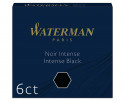 Waterman Mini Ink Cartridge - Black (Pack of 6)