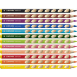 STABILO EASYcolors Colouring Pencil - LH - Wallet of 12 - Assorted Colours - Picture 1