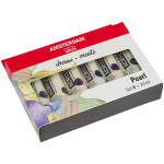 Amsterdam All Acrylics Pearlescent Paints - Assorted Colours (Pack of 6) - Picture 1