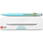 Caran d'Ache 849 Claim Your Style Ballpoint Pen - Bluish Pale (Gift Boxed) - Picture 1