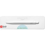 Caran d'Ache 849 Claim Your Style Ballpoint Pen - Bluish Pale (Gift Boxed) - Picture 2