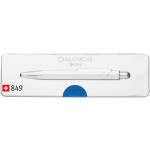 Caran d'Ache 849 Ballpoint Pen - Metal-X Blue (Slimpack) - Picture 2