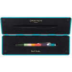 Caran d'Ache 849 Paul Smith Ballpoint Pen - Peacock Blue (Gift Boxed) - Picture 1