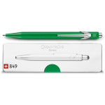 Caran d'Ache 849 Ballpoint Pen - Metal-X Green (Gift Boxed) - Picture 1