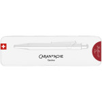 Caran d'Ache 849 ColorMat-X Ballpoint Pen - Red - Picture 1