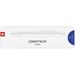 Caran d'Ache 849 ColorMat-X Ballpoint Pen - Blue - Picture 1