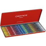 Caran d'Ache NeoColour Wax Pastels - Assorted Colours - Metal Box of 30 - Picture 1