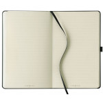 Castelli Hardback Medium Notebook - Ruled - Honeycomb Black - Picture 1