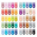 Chameleon Blendable Marker Pens - Assorted Colours (Super Set of 52) - Picture 3