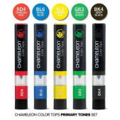 Chameleon Colour Tops - Primary Tones (Pack of 5) - Picture 1