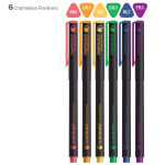 Chameleon Fineliner Pens - Primary Colours (Pack of 6) - Picture 2