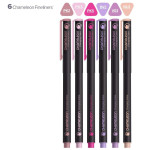 Chameleon Fineliner Pens - Floral Colours (Pack of 6) - Picture 2