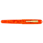 Conklin All American Fountain Pen - Sunburst Orange Gold Trim - Picture 1