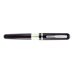 Conklin Heritage Sleeve Filler Fountain Pen - Black Chrome Trim - Picture 1