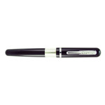 Conklin Heritage Sleeve Filler Fountain Pen - Black Chrome Trim - Picture 1