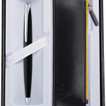 Cross ATX Ballpoint Pen - Basalt Black in Luxury Gift Box with Free Black Zip Pouch - Picture 1