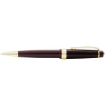 Cross Bailey Light Ballpoint Pen - Burgundy Resin with Gold Plated Trim - Picture 1