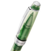 Cross Bailey Light Ballpoint Pen - Translucent Green Resin with Bright Chrome Trim - Picture 1