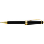 Cross Bailey Light Ballpoint Pen - Black Resin Gold Plated Trim - Picture 1