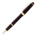 Cross Bailey Light Rollerball Pen - Burgundy Resin with Gold Plated Trim - Picture 1