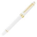Cross Bailey Light Fountain Pen - White Resin with Gold Plated Trim - Picture 2
