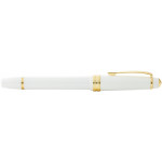 Cross Bailey Light Fountain Pen - White Resin with Gold Plated Trim - Picture 3