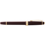 Cross Bailey Light Fountain Pen - Burgundy Resin with Gold Plated Trim - Picture 3