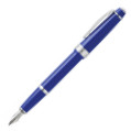 Cross Bailey Light Fountain Pen - Blue Chrome Trim - Picture 1